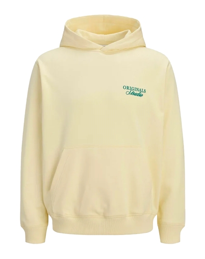 Jack&Jones - JORNorrebro Typo Back Sweat Hoodie - Pastel Yellow